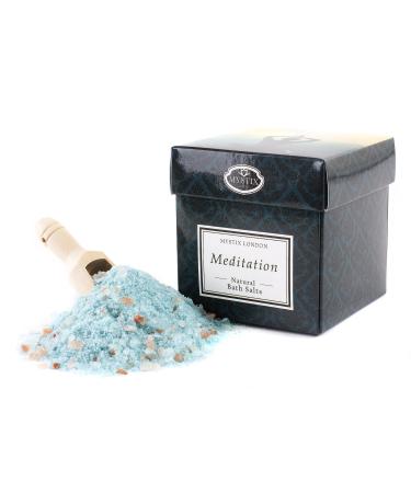 London | Meditation - 100% Natural Bath Salts | A medley of Epsom Dead Sea Mineral and Himalayan Pink Salts | Perfect as a Gift | Handmade in UK