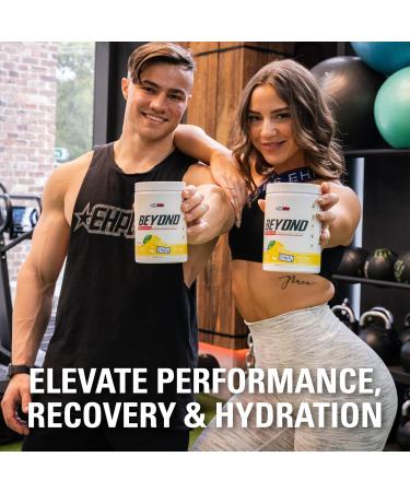 EHP Labs Beyond BCAA Powder Amino Acids Supplement for Muscle Recovery - 8g of Sugar Free BCAAs Amino Acids Post Workout Recovery Powder 10g of EAA Amino Acids Powder - 60 Servings (Raspberry Refresh) - Buy Online on SooperMarket.com