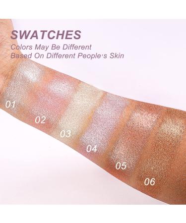 YOUNG VISION Baked Highlighter Powder Palette - Sheer Pearl Shimmer Highly Pigmented Face Makeup (0.19 Oz Pack of 1 - Buy Online on SooperMarket.com