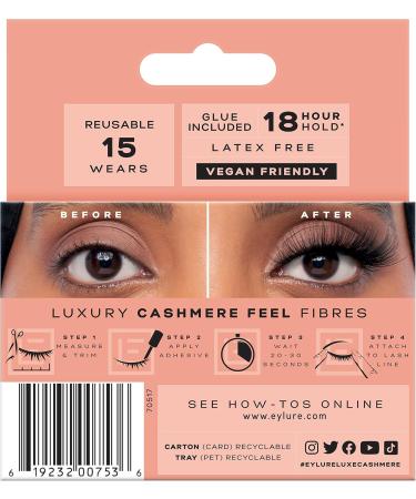 Eylure Luxe Cashmere No. 7 Black - Buy Online on SooperMarket.com