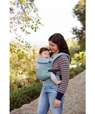 Ergobaby Adapt Carrier for Newborns | SoftFlex Mesh | 3 Positions | Slate Blue - Buy Online on SooperMarket.com