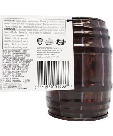 Jelly Belly Harry Potter Butterbeer Barrel Tin Butterscotch Chewy Candy 42g - Christmas & Holidays Candy - Vegan Candy Dairy Free Snacks Kosher Candy Gluten Free Bulk Candy Stocking Stuffers for Teens - Buy Online on SooperMarket.com
