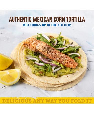 Del Campo 8 Inch Soft Corn Tortillas - Gluten Free, Authentic Mexican Food for Wraps, Tacos, Quesadillas, Burritos - Kosher (8ct) - 14 oz Pack - Buy Online on SooperMarket.com