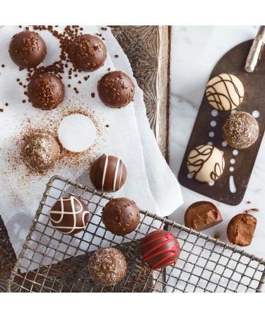Harry & David Signature Chocolate Truffles Gift Box - 24 Assorted Truffles - 1 Pound Box - Buy Online on SooperMarket.com