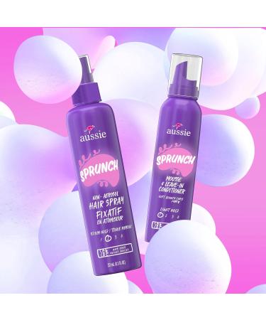 Aussie Sprunch Non-Aerosol Hair Spray for Curly Hair and Wavy Hair 8.5 fl oz - Buy Online on SooperMarket.com
