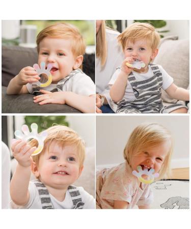 Haakaa Silicone Teething Toy for Babies - BPA Free Teething Rings for 3+ Months - Safe Chewing Toy - Buy Online on SooperMarket.com
