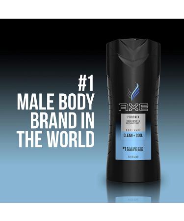 Axe Phoenix Body Wash - Crushed Mint & Rosemary 16 fl oz | Refreshing Men's Shower Gel - Buy Online on SooperMarket.com