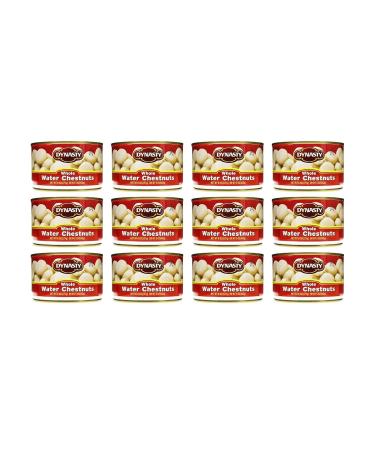 Dynasty Whole Water Chestnuts - 12 Pack (96oz) | Premium Quality, Ready-to-Use - Buy Online on SooperMarket.com