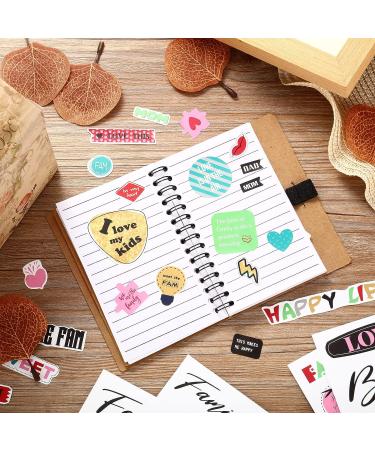 500pc Family Friend Theme Scrapbooking Sticker Decals - Waterproof Vinyl Memories Stickers for Album Embellishment (Family Theme) - Buy Online on SooperMarket.com