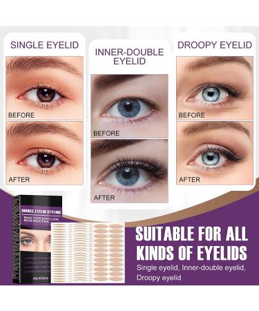 480 PCS Eyelid Tape with Lifting Cream for Heavy Droopy Eyelids - Instant Eyelid Correcting Strips - Buy Online on SooperMarket.com