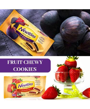 Fig Newton Variety Pack - Soft & Chewy Fig 2 Packs + Newtons Strawberry 1 Pack | Snack Fun Shopping Pad - Buy Online on SooperMarket.com