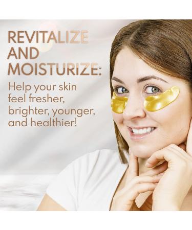 Under Eye Collagen Mask for Anti-Aging, Wrinkles, Puffy Eyes, Dark Circles - 12 Pairs - Buy Online on SooperMarket.com