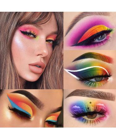 72 Colors Perling Gloss Matte Rainbow Makeup Palette - Ucanbe Professional Glitter Shimmer Eyeshadow | Bright Powder Eye Cosmetics - Buy Online on SooperMarket.com