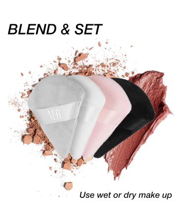 Expressions 8pc Beauty Buffs Set | Teardrop Makeup Blenders for Flawless Finish | Professional Cosmetic Sponges & Applicators - Perfect for All Skin Types - Buy Online on SooperMarket.com