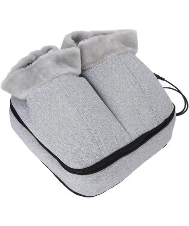 Portable Electrically Heated Foot Warmers for Men & Women - Fast Warming & Massage Device - Perfect for Home & Office (EU Plug) - Buy Online on SooperMarket.com