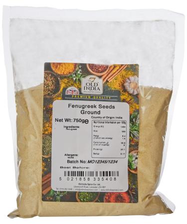 Old India Fenugreek Seeds Ground 750 g 750g