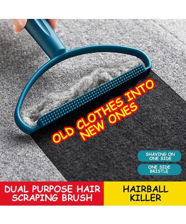 1Pc Portable Lint Remover - Manual Hair Removal Razor for Clothes Curtains & Sofa - Blue Sweater Defuzzer - Buy Online on SooperMarket.com