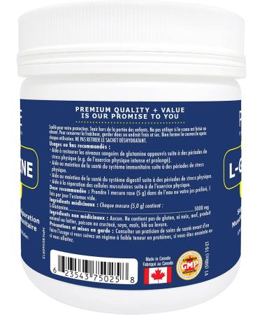 Promise L-Glutamine Powder 250g 5000mg for Gut Health Unflavored Non GMO Post and Pre Workout Amino Acids Supplement L Glutamine Digestive System Support 50 Servings - Buy Online on SooperMarket.com