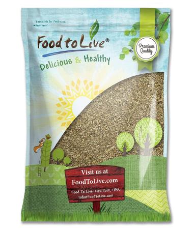 Fennel Seeds, 5 Pounds  Non-GMO Verified, Whole Raw Seeds, Non-Irradiated, Kosher, Vegan, Bulk. Sweet Licorice Flavor. High in Dietary Fiber. Great for Fennel Tea. Pairs Well with Seafood, Indian, and Middle East Dishes.