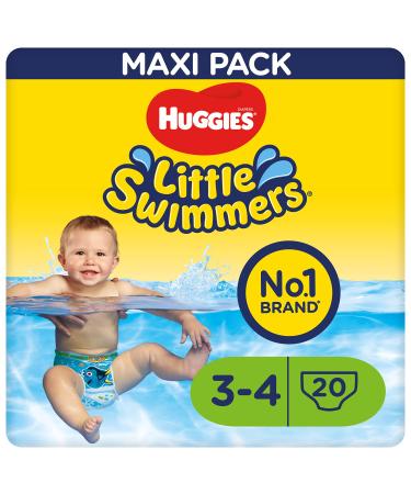 Huggies Little Swimmers Swim Diapers Size 3-4 (7-15 kg) 1 Pack of 20