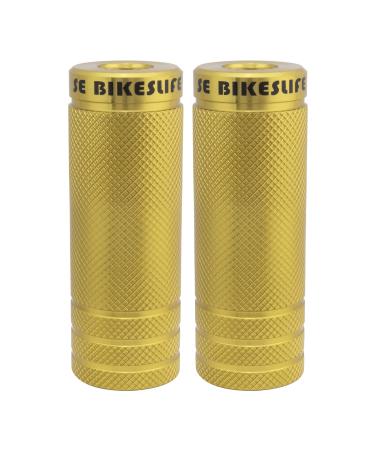 SE BIKES Axle Pegs Wheelie Pegs 35 X 98 3/8-14MM (Gold)