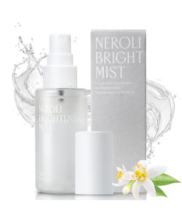 Neroli Mist 2.36oz (70ml) Hydrating Facial Spray with Neroli & Jojoba Oil Glowing and Radiant Skin Antioxidant Korean Skincare