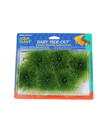 PENN-PLAX Fish Breeding Grass  Baby Hideout for Fry  Great for Livebearers and Egg Layers  Plastic Aquarium Plants  2 Pieces