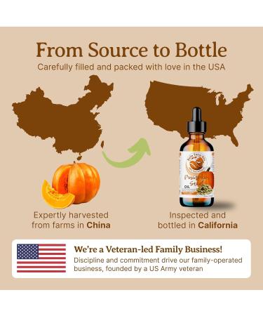 Buy Bella Terra Organic Pumpkin Seed Oil 4oz - Nutrient-Rich Oil Abundant in Vitamin C & E for Skin Purity - International Shipping Available - Buy Online on SooperMarket.com