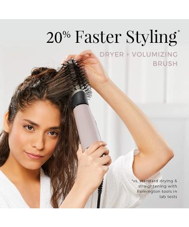 Remington Pro Wet2style Oval Dryer & Volumizing Brush - Dual Function Hair Tool - Buy Online on SooperMarket.com