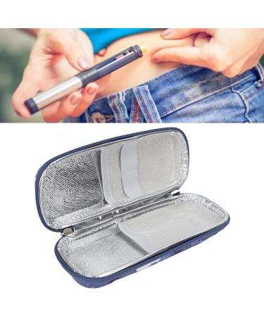 Kadimendium Insulin Pen Carrying Case - Easy Open, Good Capacity Insulin Cooler Travel Case with EVA Protection for Diabetes Products (Flower) - Buy Online on SooperMarket.com