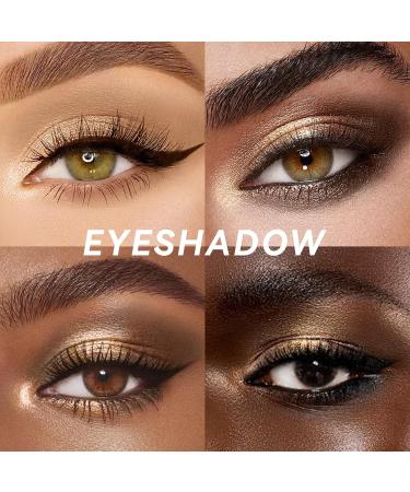 Buy 3 in 1 Matte Eyeshadow Palette - High Pigmented Nude Neutral Makeup | Long Lasting Smooth Matte & Shimmer Trio (2 - Buy Online on SooperMarket.com