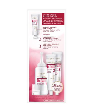 L'Oreal Paris Excellence Creme 8.5A Champagne Blonde Hair Color - Gray Coverage, All Hair Types - 1 Pack - Buy Online on SooperMarket.com