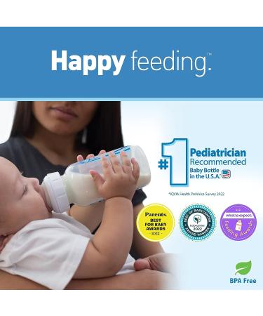 Dr. Brown's Options+ Wide-Neck Anti-Colic Baby Bottle Feeding Set with Travel Caps - Newborn Feeding Kit - Buy Online on SooperMarket.com