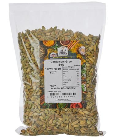 Old India Cardamom Green Bold 750g
