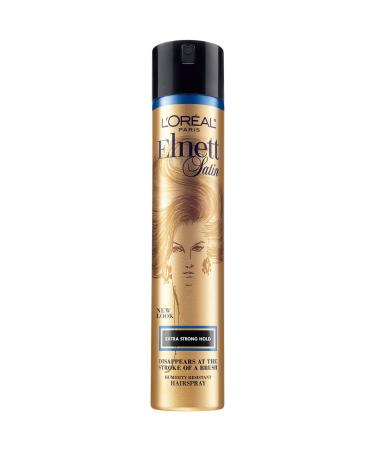 L'Oreal Paris Elnett Satin Extra Strong Hold Hairspray 11 Ounce (1 Count) (Packaging May Vary) 11 Ounce (Pack of 1) 11 oz