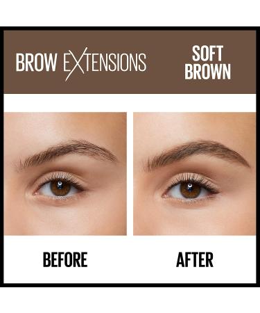 Maybelline New York Brow Extensions Fiber Pomade Crayon Eyebrow Makeup  Soft Brown  1 Count 255 SOFT BROWN - Buy Online on SooperMarket.com
