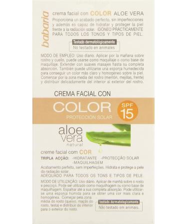 Aloe Vera BB Cream SPF15 50ml - Natural Coverage for Radiant Skin - Buy Online on SooperMarket.com