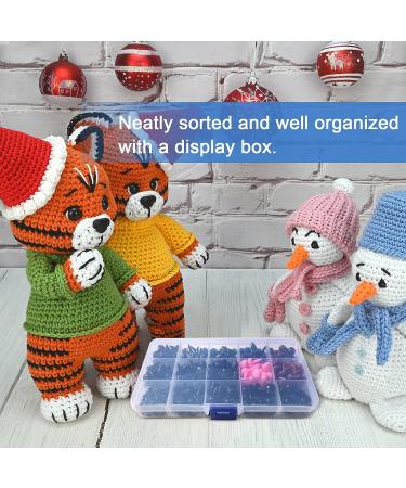  560PCS  Ecavria Safety Eyes for Amigurumi  Premium Plastic Eyes and Noses with Washers  Colorful Craft Doll Eyes in Various Sizes  Safety Eyes for Crochet Toys  Stuffed Animals and Teddy Bear - Buy Online on SooperMarket.com