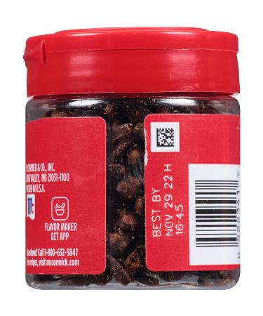 McCormick Whole Cloves 0.62 oz - Premium Quality Spices for Cooking & Baking - Buy Online on SooperMarket.com