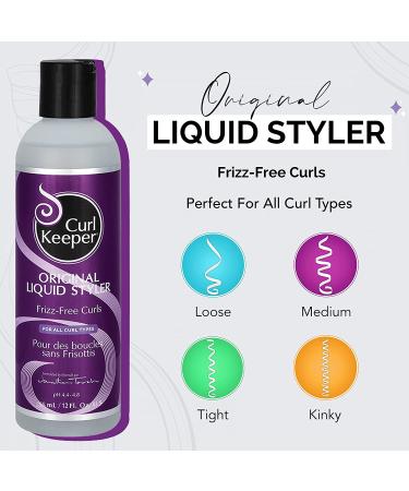 Curly Hair Solutions Original Liquid Styler 12 oz - Achieve Frizz-Free Hair - Buy Online on SooperMarket.com