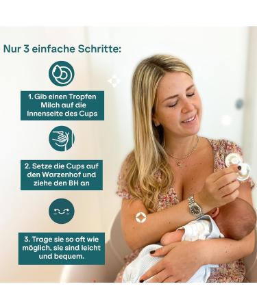 Koala BabyCare Silver H tchen - 2 Maxi Size Nipple Protectors | Soothing & Certified Medical Relief for Sensitive Nipples - Buy Online on SooperMarket.com