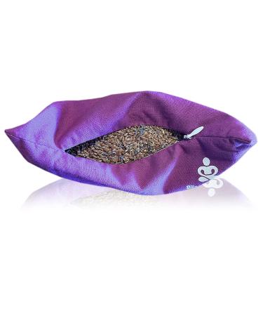 Blissful Being Lavender Eye Pillow - Weighted Eye Mask for Meditation and Yoga | Organic Cotton (Purple) - Buy Online on SooperMarket.com