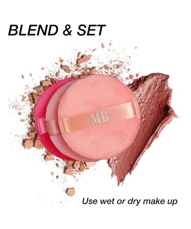 Expressions 8pc Beauty Buffs Set - Round Makeup Blenders for Flawless Finish | Professional Cosmetic Sponges & Applicators | International Shipping Available - Buy Online on SooperMarket.com
