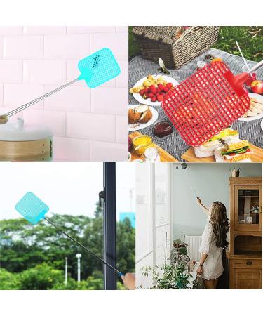 Olakin Fly Clap - 2 Piece Insect Control Device | Effective Mosquito & Fly Catcher in Red & Blue - Buy Online on SooperMarket.com