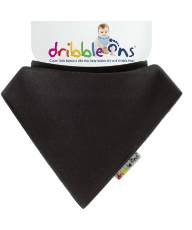 Dribble Ons Bib (0-24 Months) - Black