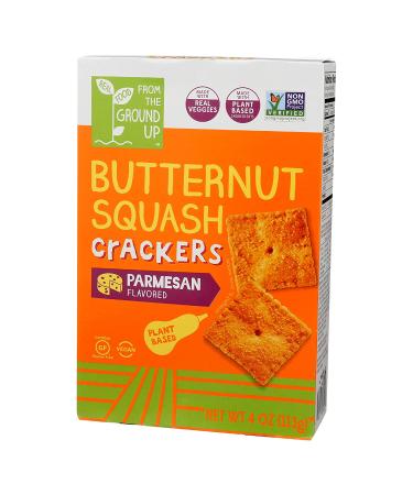 Parmesan Butternut Squash Crackers - 4 oz | From the Ground Up - Buy Online on SooperMarket.com