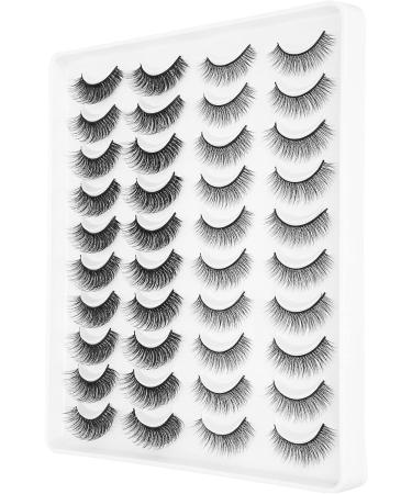 False Lashes Easy To Use False Eyelashes for Stage Makeup for Daily Makeup for Party Makeup(002) - Buy Online on SooperMarket.com