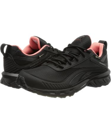 Reebok Women's Ridgerider 6 GTX Walking Shoe - Core Black / Twisted Coral - Size 40.5 EU - Lightweight & Durable for International Shipping - Buy Online on SooperMarket.com