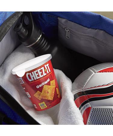 Cheez-It Original Baked Snack Crackers 22oz Case (10 Cups) - Perfect for Office and Kids Snacks - Buy Online on SooperMarket.com