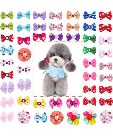 Berkelen 50-Piece Dog Hair Accessories Set Rubber Band Loops & Arches for Long-Haired Pets Perfect for Dogs & Cats - Buy Online on SooperMarket.com